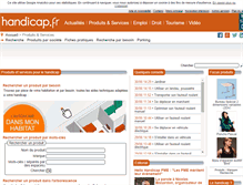 Tablet Screenshot of aides-techniques.handicap.fr