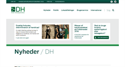 Desktop Screenshot of handicap.dk