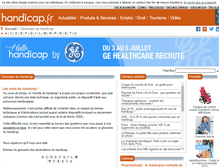 Tablet Screenshot of glossaire.handicap.fr